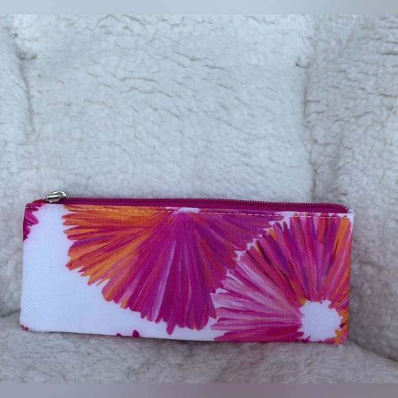 Lulu DK for Clinique Mini Makeup Floral Pouch - Picture 2 of 6